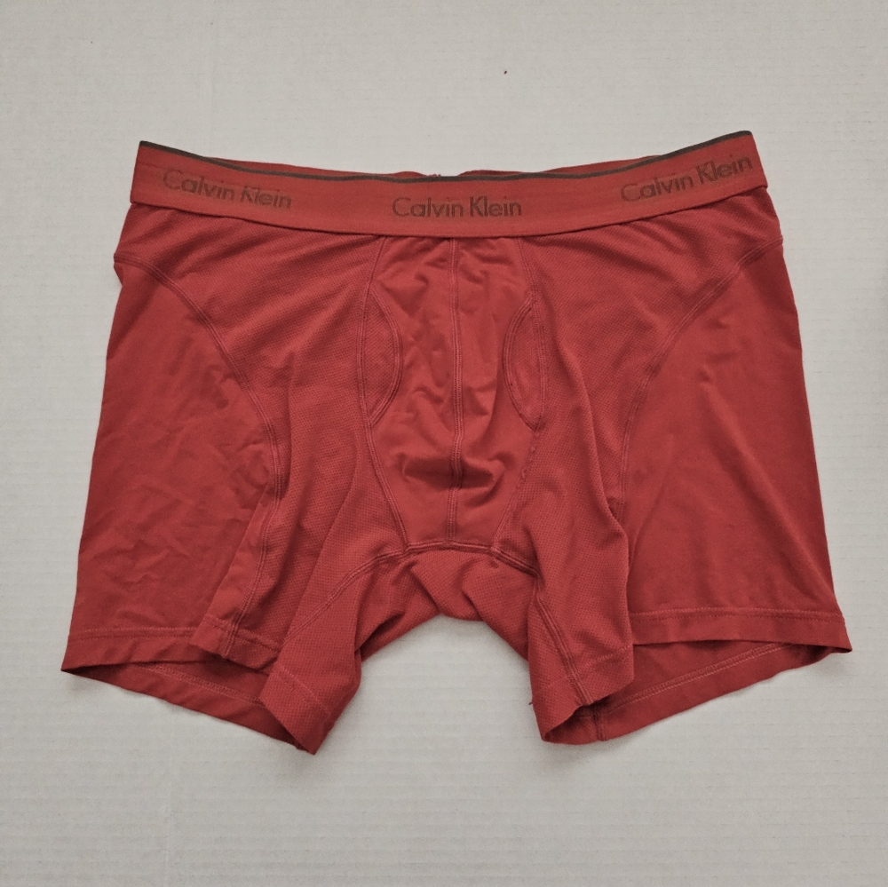 Calvin Klein Men's Boxer Briefs Underwear Athletic Performance Brief CK U1735 L